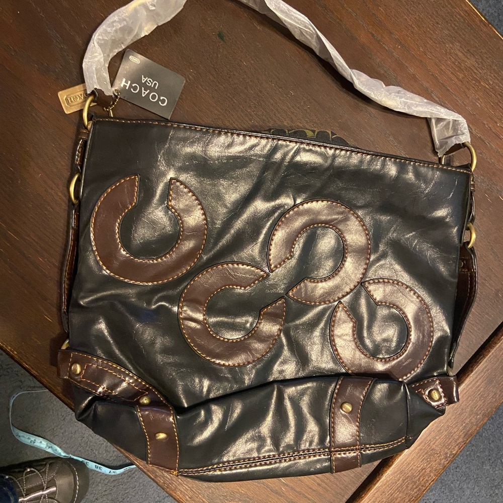 Coach Black and Brown Women's Bag